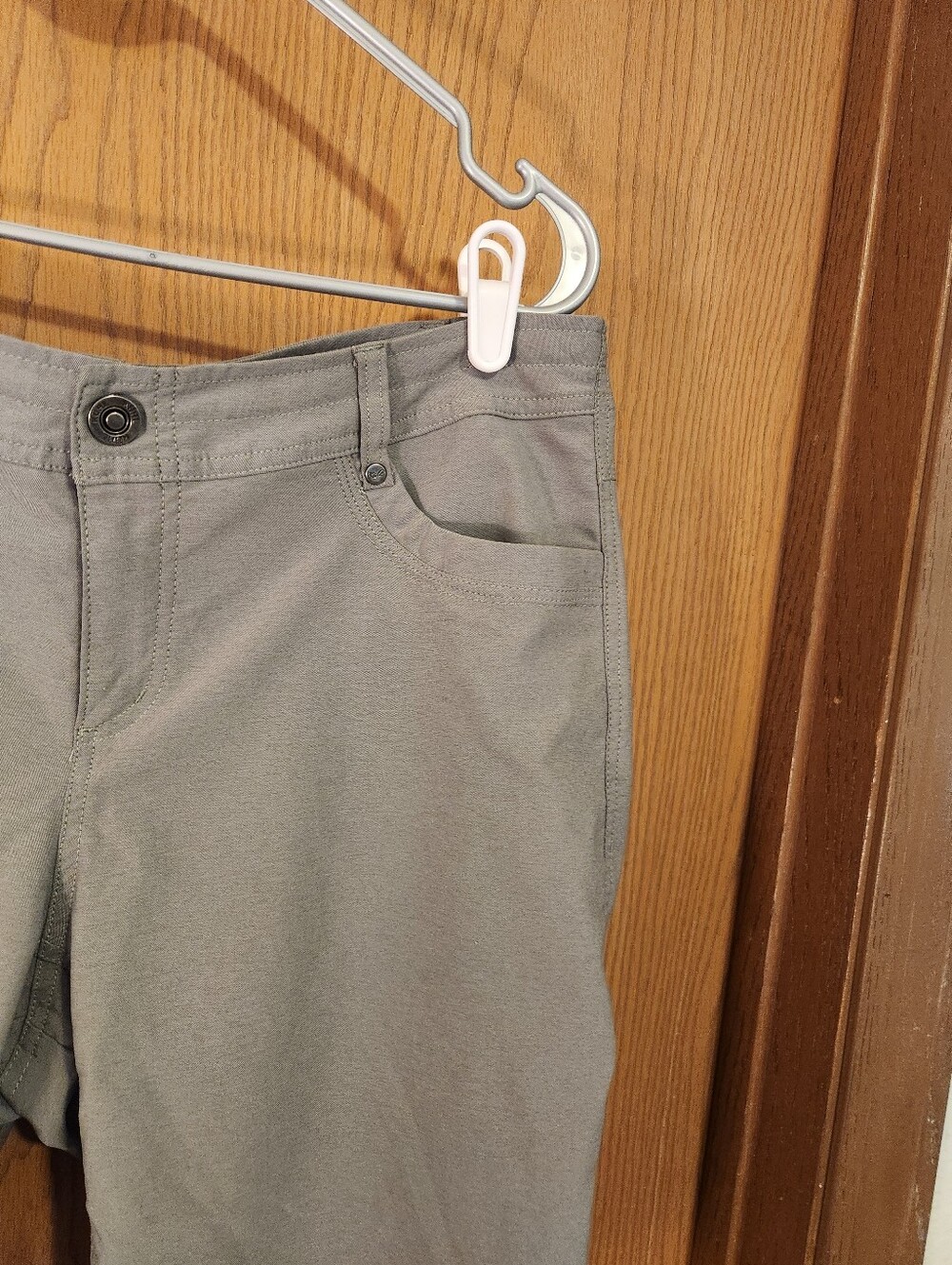 Kuhl Hiking Shorts Women's Sz 14 Gray Trekr Outdoor Camping Fishing 10” Inseam - Picture 6 of 16